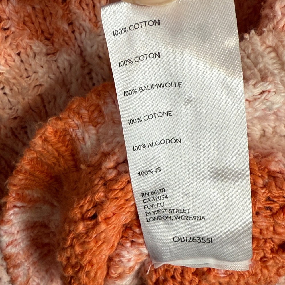 Anthropologie Pilcro Christian V-Neck Sweater Chunky Pullover Knit W1990 Sz S - Picture 10 of 12